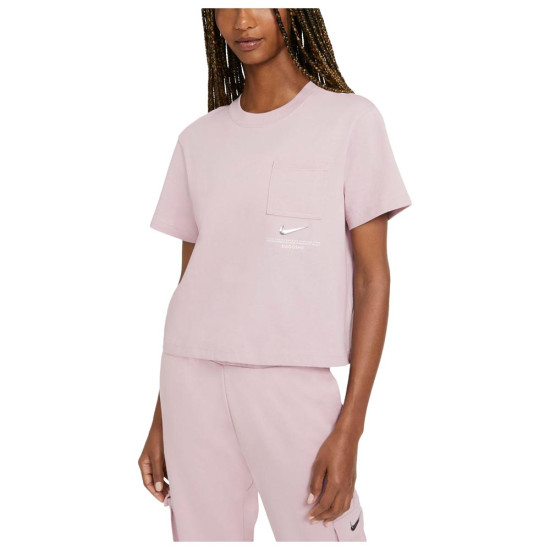 Nike Γυναικεία κοντομάνικη μπλούζα NSW Swsh